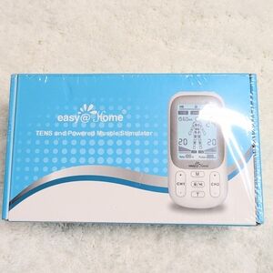 Easy@Home White TENS and Muscle Stimulator